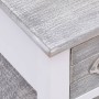 Mesa auxiliar madera de Paulownia gris 40x40x40 cm de vidaXL, Mesas auxiliares - Ref: Foro24-284066, Precio: 44,93 €, Descuen...