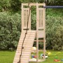 Solid pine wood play tower 53x46.5x169 cm by , Swings and play structures - Ref: Foro24-826577, Price: 97,27 €, Discount: %