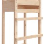 Solid pine wood play tower 53x46.5x169 cm by , Swings and play structures - Ref: Foro24-826577, Price: 97,27 €, Discount: %