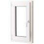 PVC tilt-and-turn triple glass window with right handle 600x1000 mm by , Windows - Ref: Foro24-141779, Price: 149,08 €, Disco...