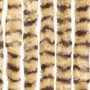 Beige and brown chenille mosquito net curtain 56x185 cm by , Mosquito nets for windows - Ref: Foro24-325448, Price: 35,78 €, ...