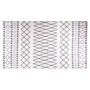 Black and white non-slip washable rug 190x300 cm by , Rugs - Ref: Foro24-337974, Price: 97,65 €, Discount: %