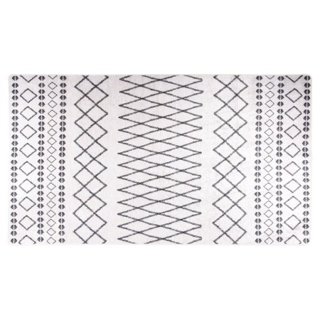 Black and white non-slip washable rug 190x300 cm by , Rugs - Ref: Foro24-337974, Price: 97,65 €, Discount: %