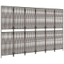 6-panel brown synthetic rattan screen by , Room dividers - Ref: Foro24-365385, Price: 155,99 €, Discount: %