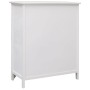 Auxiliary cabinet with 6 drawers made of white paulownia wood, measuring 60x30x75 cm. by vidaXL, Sideboards - Ref: Foro24-284...