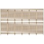 6-panel beige synthetic rattan screen by , Room dividers - Ref: Foro24-365387, Price: 155,17 €, Discount: %