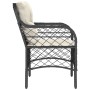 Garden armchairs with cushions 2 pcs black synthetic rattan by , Garden chairs - Ref: Foro24-365152, Price: 212,49 €, Discoun...