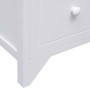 Auxiliary cabinet with 6 drawers made of white paulownia wood, measuring 60x30x75 cm. by vidaXL, Sideboards - Ref: Foro24-284...