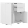 Glossy white chipboard sideboard 71x35x80 cm by vidaXL, Sideboards - Ref: Foro24-283715, Price: 111,03 €, Discount: %