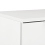 Glossy white chipboard sideboard 71x35x80 cm by vidaXL, Sideboards - Ref: Foro24-283715, Price: 111,03 €, Discount: %