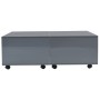 Mesa de centro gris brillo 100x100x35 cm de vidaXL, Mesas de centro - Ref: Foro24-283726, Precio: 189,45 €, Descuento: %