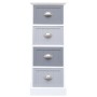 Paulownia wood auxiliary cabinet 35x30x90 cm by vidaXL, Drawers - Ref: Foro24-284078, Price: 128,02 €, Discount: %