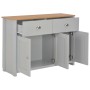 Gray sideboard 112x35x81 cm by vidaXL, Sideboards - Ref: Foro24-283743, Price: 145,64 €, Discount: %