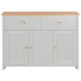 Gray sideboard 112x35x81 cm by vidaXL, Sideboards - Ref: Foro24-283743, Price: 145,64 €, Discount: %