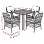 5-piece garden dining set with gray synthetic rattan cushions by , Garden sets - Ref: Foro24-3212049, Price: 473,72 €, Discou...