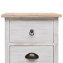 Auxiliary wooden cabinet made of paulownia wood 35x25x57 cm by vidaXL, Drawers - Ref: Foro24-284076, Price: 76,01 €, Discount: %