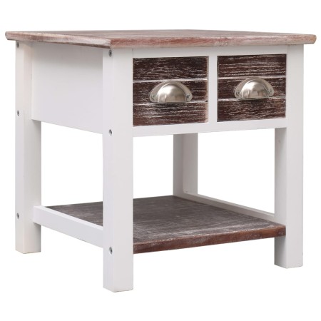 Brown Paulownia wood side table 40x40x40 cm by vidaXL, Side tables - Ref: Foro24-284067, Price: 50,55 €, Discount: %