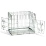 Beeztees Silver dog cage 62x44x49 cm