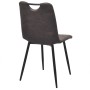 Sillas de comedor 2 unidades cuero sintético marrón oscuro de , Sillas de comedor - Ref: Foro24-243015, Precio: 160,68 €, Des...