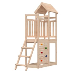 Spielplatz für den Außenbereich aus massivem Zirbenholz 52,5x110,5x214 cm von , Schaukeln und Spielgeräte - Ref: Foro24-82654...