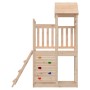 Outdoor solid pine wood playground 52.5x110.5x214 cm by , Swings and play structures - Ref: Foro24-826544, Price: 219,99 €, D...