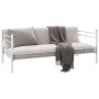 White metal sofa bed frame 90x200 cm by , Beds and slatted bases - Ref: Foro24-60799, Price: 474,54 €, Discount: %