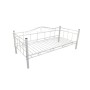 White metal sofa bed frame 90x200 cm by , Beds and slatted bases - Ref: Foro24-60799, Price: 474,54 €, Discount: %