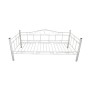 White metal sofa bed frame 90x200 cm by , Beds and slatted bases - Ref: Foro24-60799, Price: 474,54 €, Discount: %