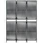 3-panel black synthetic rattan screen by , Room dividers - Ref: Foro24-365388, Price: 85,83 €, Discount: %