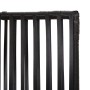 3-panel black synthetic rattan screen by , Room dividers - Ref: Foro24-365388, Price: 85,83 €, Discount: %