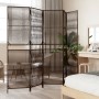 5-panel brown synthetic rattan screen by , Room dividers - Ref: Foro24-365381, Price: 151,31 €, Discount: %