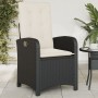 Garten Liegesessel Kissen 2 Stück synthetisches Rattan schwarz von , Gartenstühle - Ref: Foro24-365168, Preis: 222,33 €, Raba...