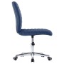 Sillas de comedor 2 unidades tela azul de vidaXL, Sillas de comedor - Ref: Foro24-283603, Precio: 113,39 €, Descuento: %