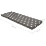 Folding foam mattress 190x70x9 cm gray by vidaXL, Mattresses - Ref: Foro24-282827, Price: 116,67 €, Discount: %