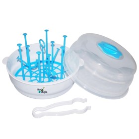 Bo Jungle Baby Mikrowellensterilisator Weiß B500400 von Bo Jungle, Sterilisatoren und Flaschenwärmer - Ref: Foro24-411139, Pr...