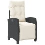 Set de muebles jardín 5 pzas con cojines ratán sintético negro de , Conjuntos de jardín - Ref: Foro24-3212955, Precio: 547,84...