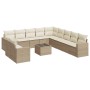 12-piece garden sofa set and brown synthetic rattan cushions by , Modular outdoor sofas - Ref: Foro24-3251535, Price: 1,00 €,...