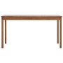 Mesa de comedor de madera de pino marrón miel 140x70x73 cm de vidaXL, Mesas de cocina y de comedor - Ref: Foro24-283398, Prec...