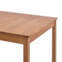 Honey brown pine wood dining table 140x70x73 cm by vidaXL, Kitchen and dining tables - Ref: Foro24-283398, Price: 183,99 €, D...