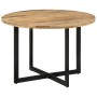 Mesa de comedor madera maciza de mango 110x75 cm de , Mesas de cocina y de comedor - Ref: Foro24-338479, Precio: 230,09 €, De...