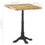 Mesa de bistró madera de mango rugosa 60x60x77 cm de , Mesas de cocina y de comedor - Ref: Foro24-321084, Precio: 160,74 €, D...