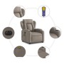 Liftable reclining electric massage chair taupe fabric by , Armchairs - Ref: Foro24-3204526, Price: 344,26 €, Discount: %