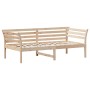 Sofá cama de madera maciza de pino 75x190 cm de , Camas y somieres - Ref: Foro24-842882, Precio: 98,74 €, Descuento: %