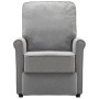 Sillón de masaje tela gris claro de vidaXL, Sillones de masaje eléctricos - Ref: Foro24-248670, Precio: 213,54 €, Descuento: %