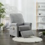 Sillón de masaje tela gris claro de vidaXL, Sillones de masaje eléctricos - Ref: Foro24-248670, Precio: 213,54 €, Descuento: %