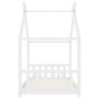 Children's bed frame solid white pine wood 80x160 cm by vidaXL, Cribs and beds for children - Ref: Foro24-283368, Price: 178,...