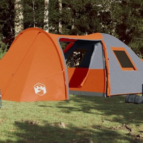 Family tent with dome for 6 people, waterproof, orange. by , tents - Ref: Foro24-94355, Price: 150,57 €, Discount: %