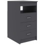 Gray plywood chest of drawers 40x50x76 cm by , Lockers and storage cabinets - Ref: Foro24-801807, Price: 131,09 €, Discount: %