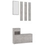 Mueble de entrada contrachapada gris hormigón 100x25x76,5 cm de , Armarios roperos - Ref: Foro24-802844, Precio: 116,92 €, De...