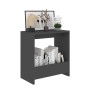 Gray plywood side table 50x26x50 cm by , Side tables - Ref: Foro24-806689, Price: 31,99 €, Discount: %